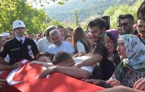 Şehit orman işçisi Ragıp Şahin son yolculuğuna uğurlandı