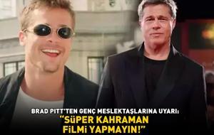 Hollywood yıldızı Brad Pitt'ten genç meslektaşlarına uyarı! 'SÜPER KAHRAMAN FİLMİ YAPMAYIN!'