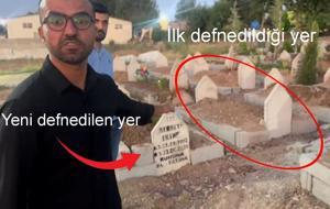 Mezarlık ziyaretine giden aile şoka uğradı! Gece yarısı cenazeyi başka yere taşımışlar