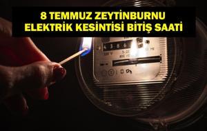 ZEYTİNBURNU ELEKTRİK KESİNTİSİ: İstanbul Zeytinburnu Elektrik Kesintisi Ne Zaman Bitecek? Elektrikler Ne Zaman Gelecek? BEDAŞ 8 Temmuz Elektrik Kesintisi Açıklaması