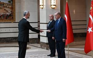 Cumhurbaşkanı Erdoğan, 4 ülkenin büyükelçisini kabul etti