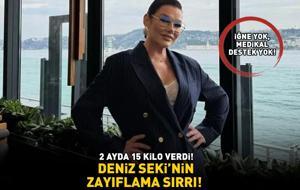 DENİZ SEKİ'NİN ZAYIFLAMA SIRRI! 2 ayda 15 kilo verdi! İğne yok, medikal destek yok! Meğer günde 1 saat...