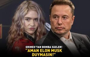 'AMAN ELON MUSK DUYMASIN!' Grimes'tan bomba sözler: 'Bir zehir'