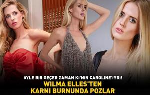 Öyle Bir Geçer Zaman Ki'nin Caroline'iydi! Wilma Elles'ten hamilelik pozları!