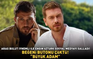At çiftliğinde pozlar! Aras Bulut İynemli ile Engin Öztürk sosyal medyayı salladı: 'BÜYÜK ADAM'