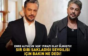 'AŞK' İTİRAFI OLAY OLMUŞTU! Emre Altuğ sır gibi sakladığı sevgilisi için bakın ne dedi!