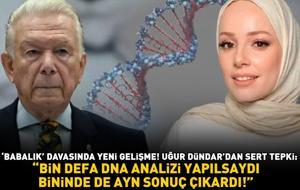 'Babalık' davasında yeni gelişme! Uğur Dündar'dan sert tepki: 'Bin defa DNA analizi yapılsaydı, bininde de aynı sonuç çıkardı'