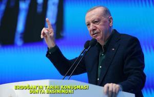 Cumhurbaşkanı Erdoğan'ın tarihi açıklaması dünya basınında: Güçlü Türkiye'nin kapıları ardına kadar açıldı