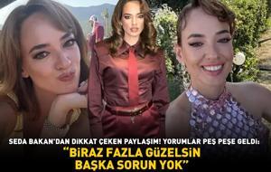 Seda Bakan'dan dikkat çeken paylaşım! Yorumlar peş peşe geldi: 'BİRAZ FAZLA GÜZELSİN, BAŞKA SORUN YOK!'