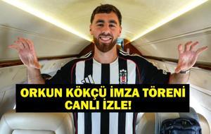 ORKUN KÖKÇÜ İMZA TÖRENİ CANLI İZLE| Beşiktaş Orkun Kökçü İmza Töreni Saat Kaçta, Hangi Kanalda? Orkun Kökçü İmza Töreni Nereden İzlenir?
