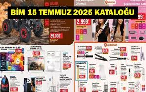 BİM 15 TEMMUZ 2025 KATALOĞU: 15 Temmuz Salı BİM Aktüel Kataloğunda Neler Var? Bu Hafta BİM'de Neler İndirimde?