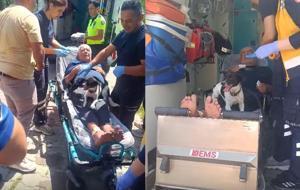 Köpeğin vefası herkesi duygulandırdı! Yaralanan sahibini ambulansta da yalnız bırakmadı