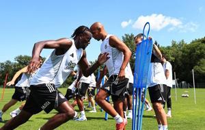 Beşiktaş’ta hazırlıklar çift antrenmanla sürdü