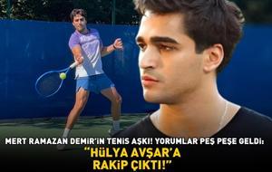 Yalı Çapkını'nın Ferit'i Mert Ramazan Demir'in tenis aşkı! Yorumlar peş peşe geldi: 'Hülya Avşar'a rakip çıktı!'