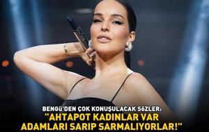 Bengü'den kadın - erkek ilişkileri üzerine bomba sözler: 'AHTAPOT KADINLAR VAR, ADAMLARI SARIP SARMALIYORLAR!'