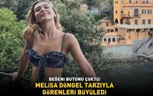 Beğeni butonu çöktü! Melisa Döngel, İtalya'da verdiği pozlarla görenleri büyüledi!