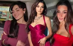 Hande Erçel Lübnan’daki Düğüne Güzelliğiyle Damgasını Vurdu! Hakan Sabancı Detayı Dikkat Çekti
