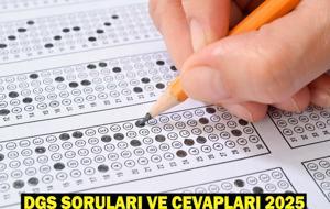DGS SORULARI-CEVAPLARI 2025: DGS Soru ve Cevap Anahtarı Yayımlandı! İşte DGS Kitapçığı PDF Görüntüleme Ekranı