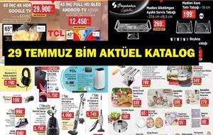 29 Temmuz BİM Aktüel Kataloğu: Teknolojik Ürünlerden Mutfak Gereçlerine İndirimler ve Sürprizler Bu Hafta BİM'de!