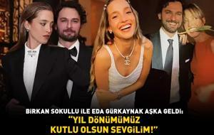 Birkan Sokullu ile Eda Gürkaynak aşka geldi! 'Yıl dönümümüz kutlu olsun sevgilim!'