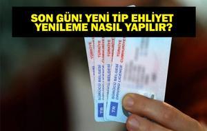 CEZASI BÜYÜK! Yeni Tip Ehliyet Yenileme Son Gün Ne Zaman, Süre Uzatıldı Mı? Ehliyet Yenileme Nasıl Yapılır? Gerekli Evraklar Neler? Eski Tip Ehliyete Ceza Ne Kadar?