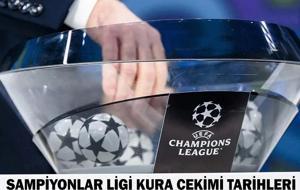 ŞAMPİYONLAR LİGİ KURA ÇEKİMİ TARİHLERİ: Şampiyonlar Ligi kura çekimi ne zaman? Şampiyonlar Ligi play-off ve lig aşaması maç tarihleri!