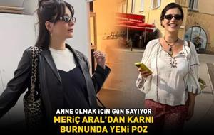 Meriç Aral anne olmak için gün sayıyor! Ünlü oyuncudan karnı burnunda yeni poz