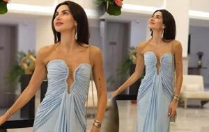 Nesrin Cavadzade Mısır Tatilinde Objektiflere Poz Verdi! Çöl Kareleri Sanal Medyada Gündem Oldu