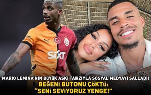 Galatasaray'ın yıldızı Mario Lemina'nın büyük aşkı Fanny Neguesha tarzıyla görenleri büyüledi: 'SENİ SEVİYORUZ YENGE!'
