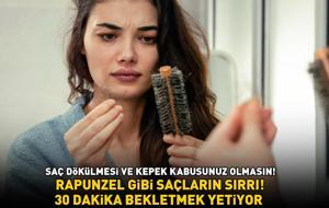 RAPUNZEL GİBİ SAÇLARIN SIRRI! Saç dökülmesi ve kepek sorunu için 3 doğal yöntem! '30 dakika bekletmek yetiyor!'