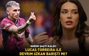 GALATASARAY – LAZİO MAÇINI İZLEYEN DEVRİM ÖZKAN’DAN OLAY PAYLAŞIM! Torreira ile aşkına bir şans daha mı verdi? Gören şaştı kaldı