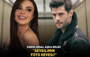 Uzak Şehir'in Alya'sı Sinem Ünsal aşka geldi! Berk Cankat ile yeni karesini böyle paylaştı: 'SEVGİLİMİN FOTO HEVESİ!'