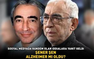 Şener Şen, Alzheimer mı oldu? Magazin gündemine bomba gibi düşen iddialara flaş yanıt!