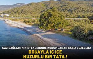 Giden dönmek istemiyor! Kaz Dağları’nın eteklerinde konumlanan eşsiz güzellik! İstanbul'a sadece 4 saat 27 dakika uzaklıkta!