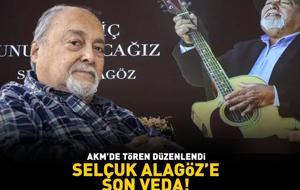 Türk pop müziğinin efsane ismi Selçuk Alagöz'e son veda! AKM'de tören düzenlendi