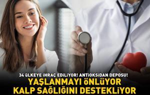 34 ülkeye ihraç ediliyor! Antioksidan deposu! Beta-karoten, E vitamini ve polifenoller ile yaşlanmayı önlüyor, kalp sağlığını destekliyor