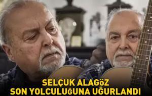 Türk pop müziğinin efsane ismi Selçuk Alagöz son yolculuğuna uğurlandı