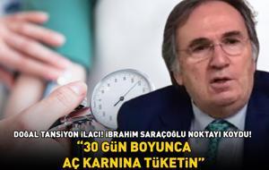 Prof. Dr. İbrahim Saraçoğlu noktayı koydu! Yüksek tansiyonun doğal ilacı! '30 gün aç karnına tüketin'