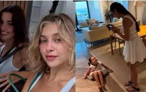 Hande Erçel ve Yeğeni Mavi'nin Bodrum Tatilindeki Eğlenceli Anları!