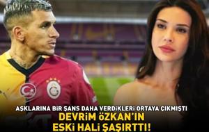 Galatasaray'ın yıldızı Lucas Torreira'nın sevgilisi Devrim Özkan'ın eski hali şaşırttı: 'Meğer o dizide oynamış!'
