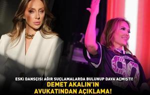Eski dansçısının 'maaş' ve 'sigorta' iddiası çok konuşulmuştu! Demet Akalın'ın avukatından açıklama: ‘KESİN BİR HÜKÜM BULUNMAMAKTA’
