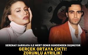 ZORUNLU AYRILIK! Serenay Sarıkaya - Mert Demir çiftine yönelik iddialar asılsız çıktı! Meğer gerçek bambaşkaymış!