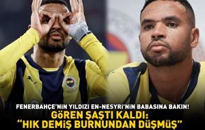 Fenerbahçe'nin yıldızı En-Nesyri'nin babasına bakın! Gören şaştı kaldı: 'Hık demiş burnundan düşmüş!'
