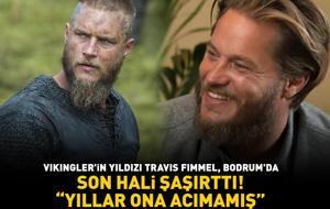 Vikingler'in yıldızı Travis Fimmel, Bodrum'da! Son hali şaşırttı: 'Kafamdaki Ragnar karakteri zedelendi!'
