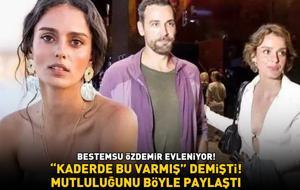 İnci Taneleri'nin Semiramis'i Bestemsu Özdemir evleniyor! ‘Kaderde bu varmış’ demişti! Mutluluğunu böyle paylaştı
