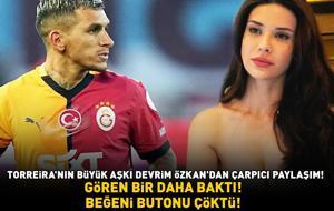 Galatasaray'ın yıldızı Lucas Torreira'nın büyük aşkı Devrim Özkan'a bakın! Tatil paylaşımıyla sosyal medyayı salladı