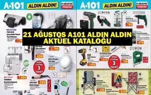 A101 AKTÜEL ÜRÜNLER: 21 Ağustos A101 Kataloğu! Bu Hafta Aldın aldın Kataloğunda Neler İndirimde? Hoparlör, Kablosuz Klavye, Çamaşır Makinesi, Buzdolabı...