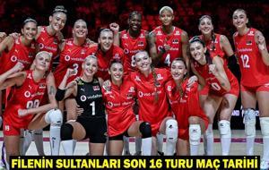 FİLENİN SULTANLARI SON 16 TURU MAÇ TARİHİ 2025: Türkiye Slovenya voleybol maçı ne zaman, hangi tarihte?