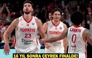 12 DEV ADAM ÇEYREK FİNAL MAÇI NE ZAMAN, HANGİ TARİHTE? A Milli Basketbol Takımı 16 yıl sonra çeyrek finalde!