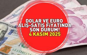 Dolar ne kadar, euro kaç TL? 4 KASIM 2025 DOLAR VE EURO ALIŞ - SATIŞ FİYATINDA SON DURUM!